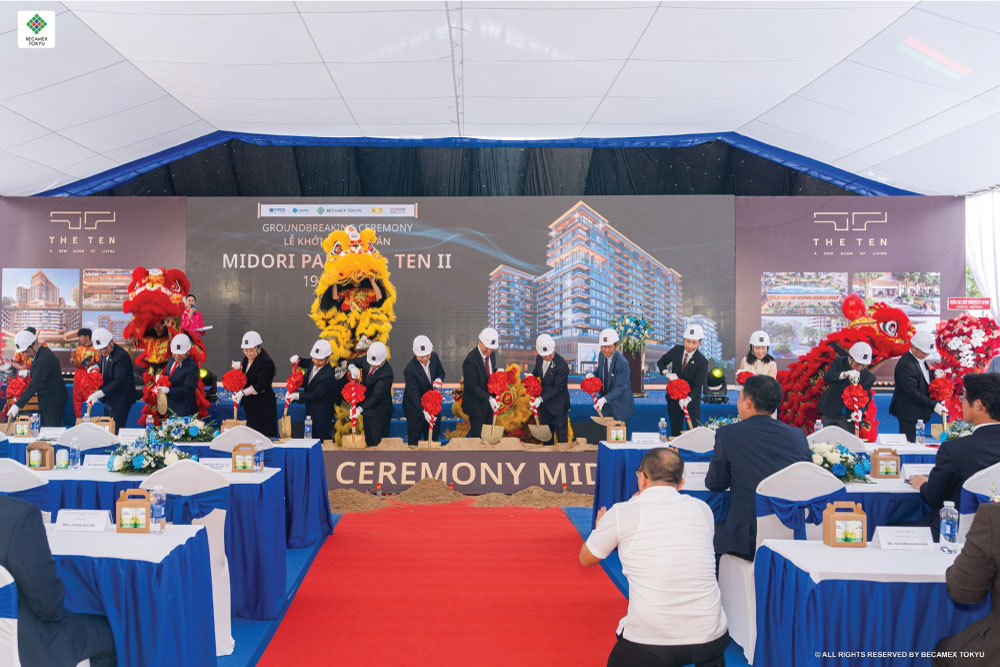 lễ khởi công dự án the ten ii