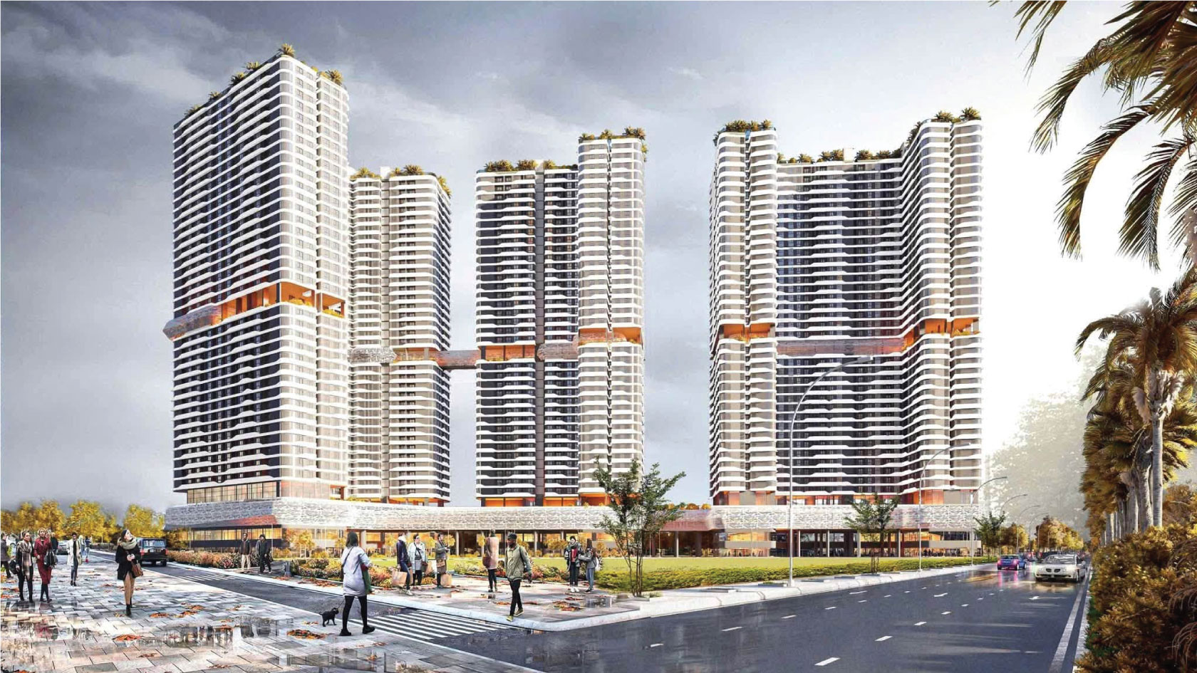 Phối cảnh dự án Norton Park Gamuda Land Bình Dương