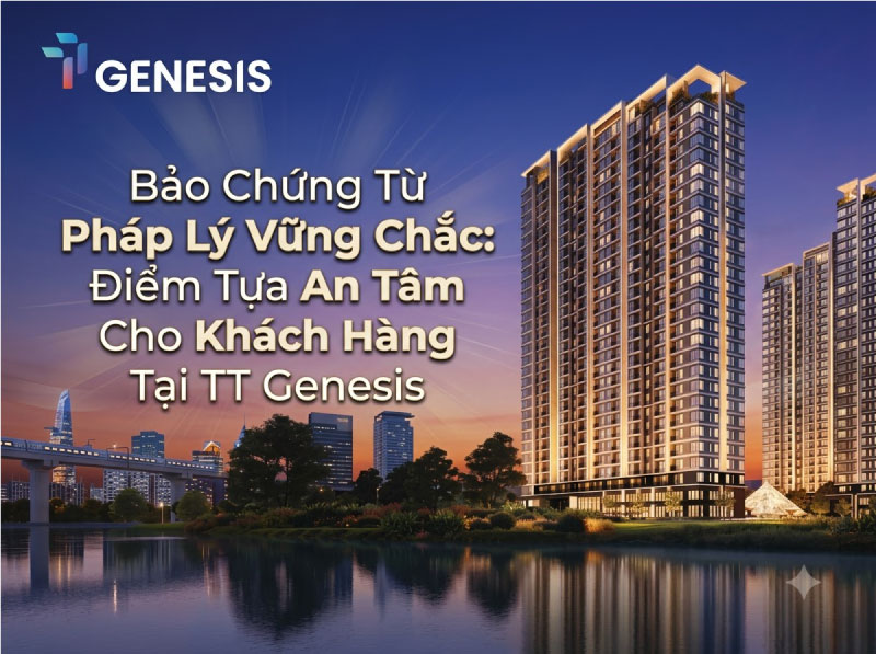 Bảo Chứng Từ Pháp Lý Vững Chắc: Điểm Tựa An Tâm Cho Khách Hàng Tại TT Genesis