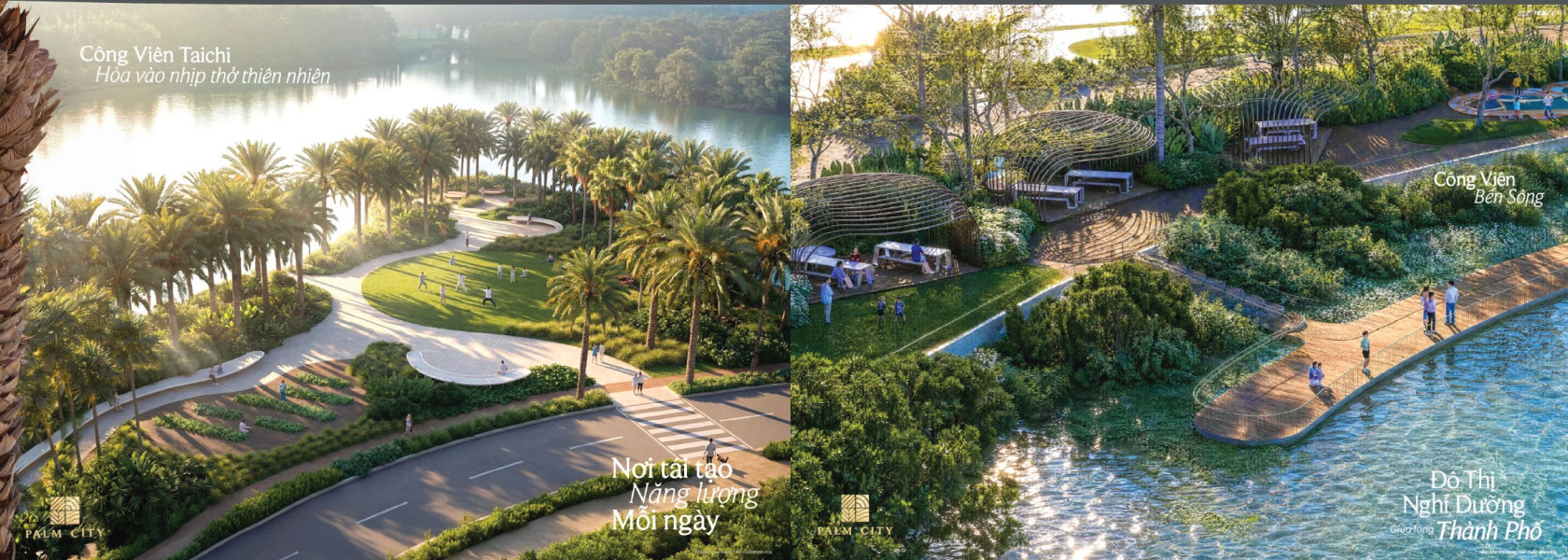 Palm City Ốc đảo nghỉ dưỡng phong cách Resort